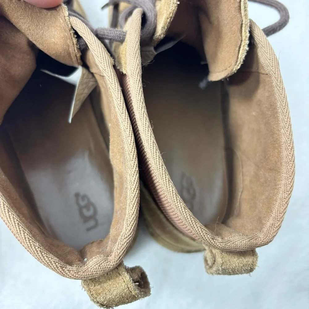 UGG Neumel Suede‎ Lace Up Chukka Boots Size 4